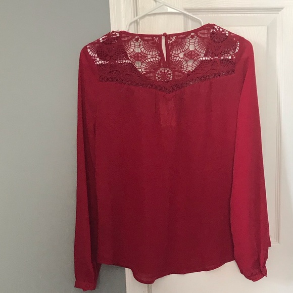 Red blouse - Picture 2 of 3
